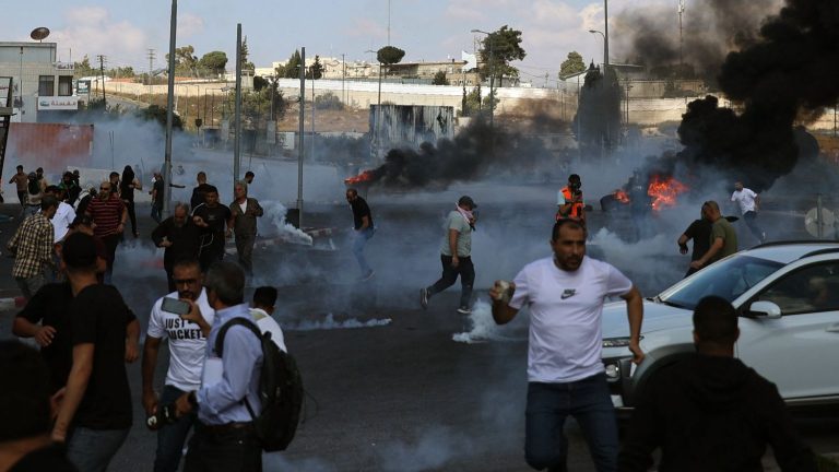 in Ramallah, Palestinians want to make their anger heard