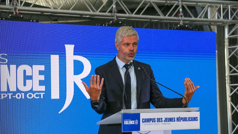 in Valence, Laurent Wauquiez clarifies his intentions for 2027