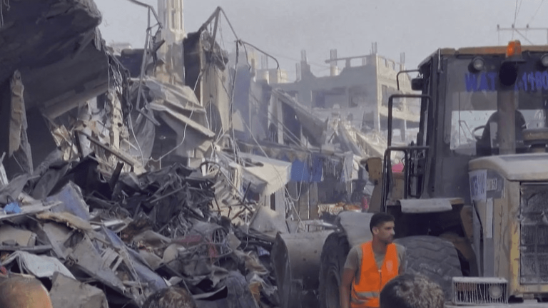 intensification of bombings on the Gaza Strip