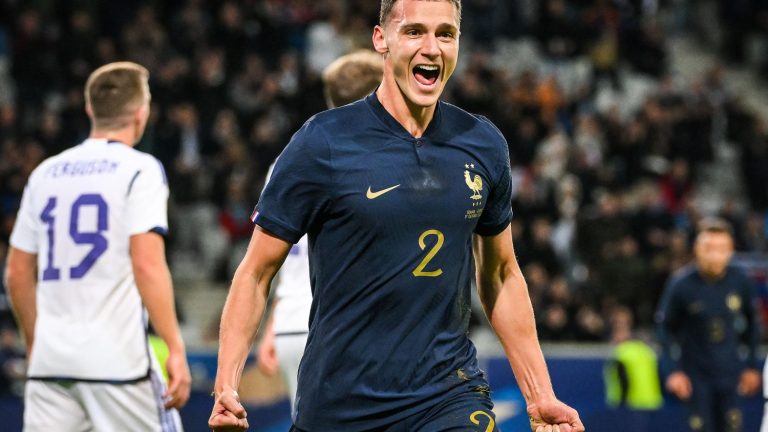 led by Benjamin Pavard, the French team takes on Scotland in a friendly