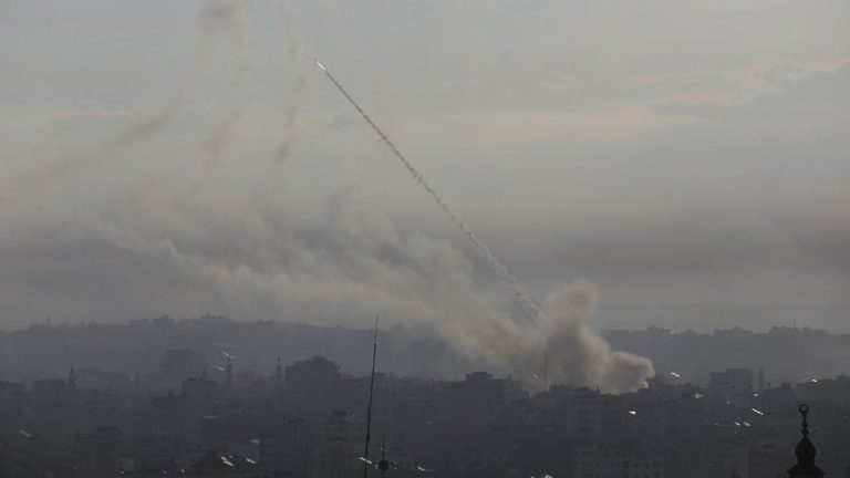 rocket fire from Gaza leaves one dead, Hamas’s armed wing announces it has launched an operation against Israel