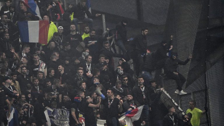 the behavior of Lyon supporters in the stands ruled by the LFP on November 22