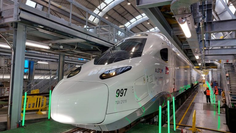 the new generation TGV-M accelerates its testing phase