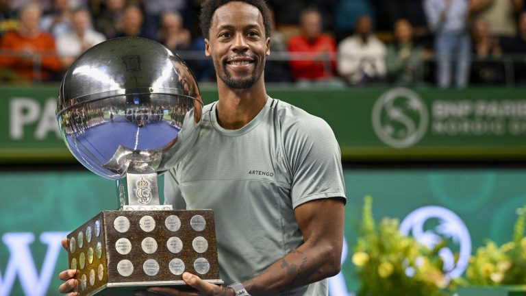 titled in Stockholm, Gaël Monfils becomes the oldest French winner of an ATP tournament in the Open era