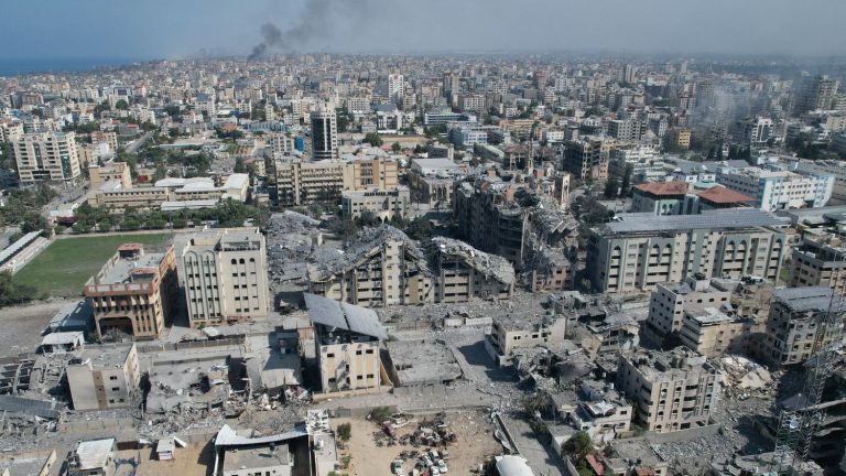 view the area the IDF orders to evacuate in the Gaza Strip