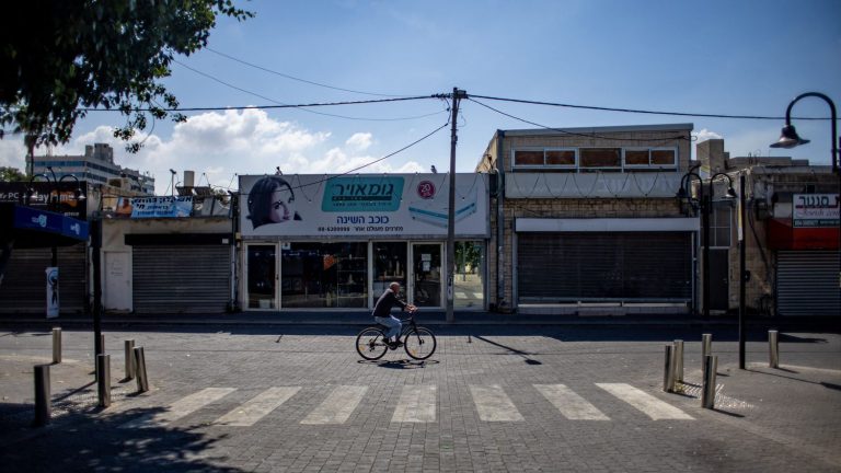 REPORTING.  In Israel, in Ashkelon, schools reopened for the first time since the Hamas attacks