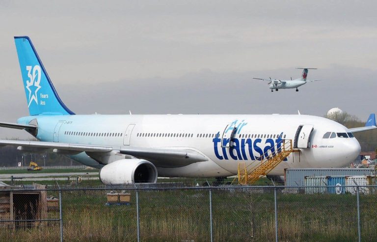 Air Transat’s 2,100 flight attendants issue a strike mandate