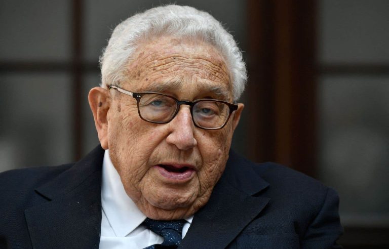 At 100, former American diplomat Henry Kissinger is no longer