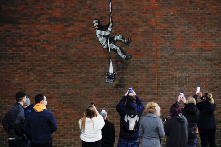 BBC |  An interview removes part of the mystery about Banksy’s identity