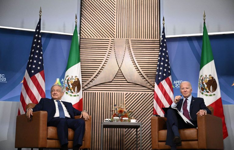 Biden talks immigration with Mexican president, wraps APEC summit