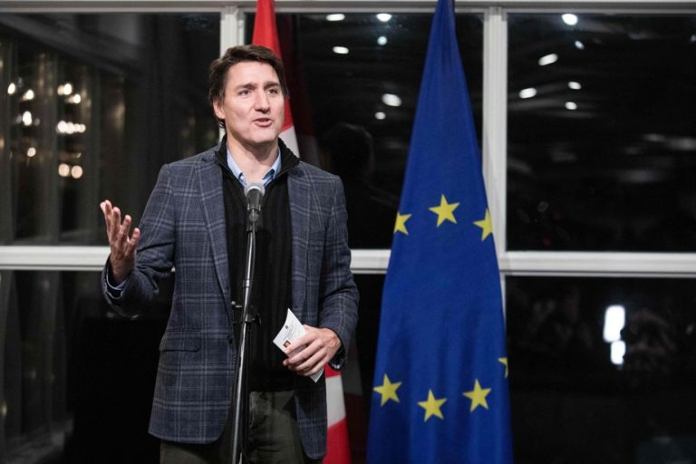 Canada-European Union Summit |  Justin Trudeau defends his carbon pricing at the opening