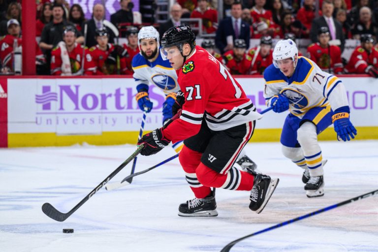 Chicago Blackhawks |  Taylor Hall expected to miss the rest of the season