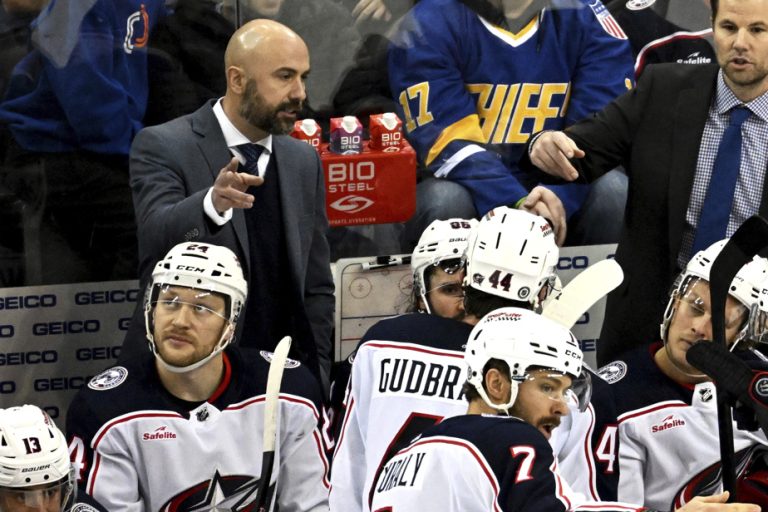 Columbus Blue Jackets |  Benching players, “it’s not fun to do,” admits Pascal Vincent