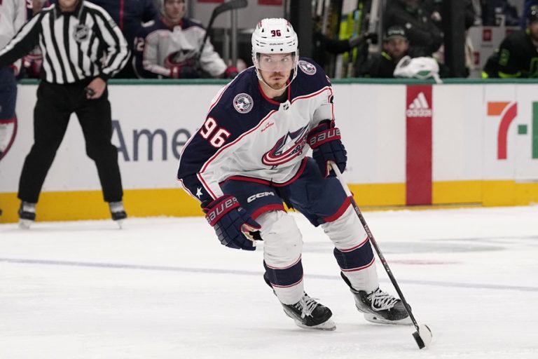 Columbus Blue Jackets |  Jack Roslovic to miss more than a month with broken ankle