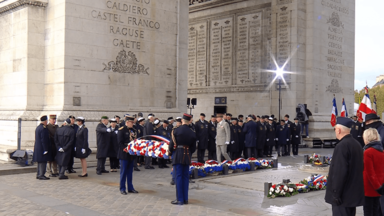 DIRECT.  Follow the commemorations of November 11, for the 105th anniversary of the 1918 armistice