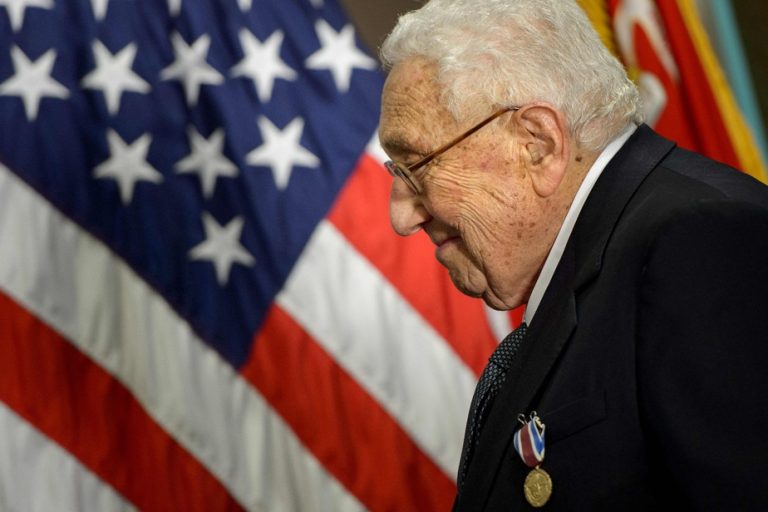 Death of Henry Kissinger |  The White House deplores “a very great loss”