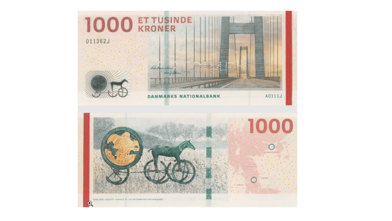 Denmark withdraws 1,000-crown note, its largest denomination, from circulation