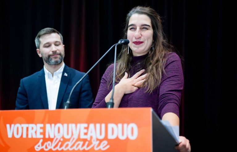 Émilise Lessard-Therrien will receive a salary from Québec solidaire