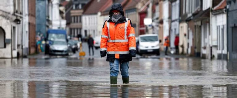 Floods and torrential rains in Pas-de-Calais, which assesses the damage