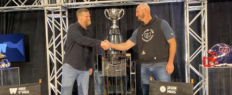 Gray Cup Final: mutual respect and camaraderie between Mike O’Shea and Jason Maas