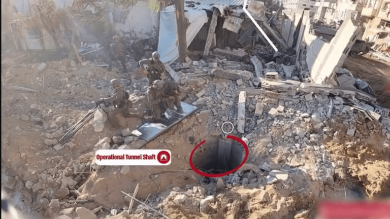 IDF claims to have discovered the entrance to a tunnel under Al-Shifa hospital in Gaza