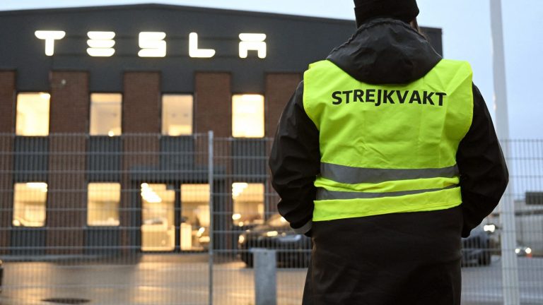 In Sweden, the strike of Tesla employees takes on a national scale