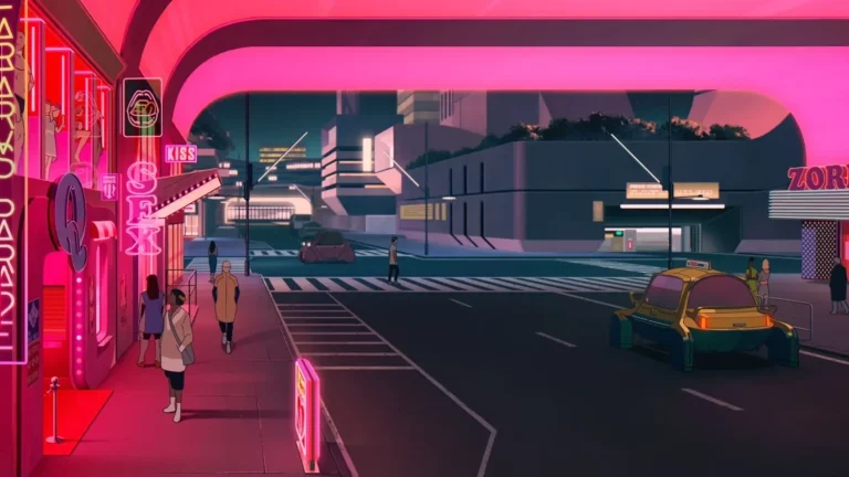 In the animated film “Mars Express” by Jérémie Périn, Léa Drucker is in “Blade Runner” mode