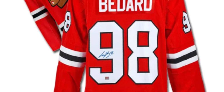 Is $1,500 for a jersey autographed by Connor Bedard too much?