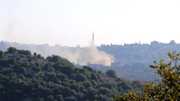 Israeli army says it targeted targets across border with Lebanon