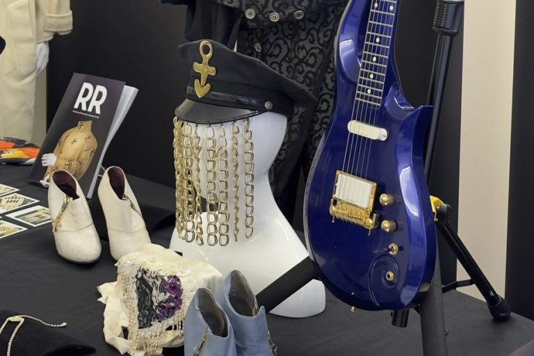 Items that belonged to Prince up for auction