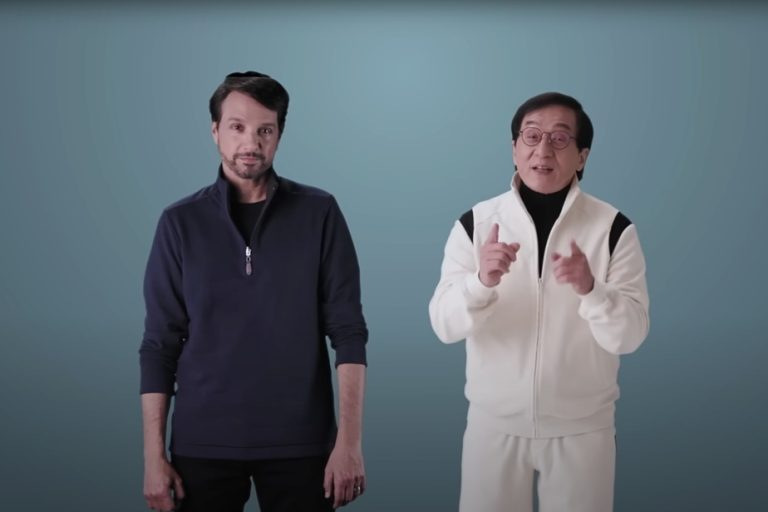 Jackie Chan and Ralph Macchio in a new Karate Kid