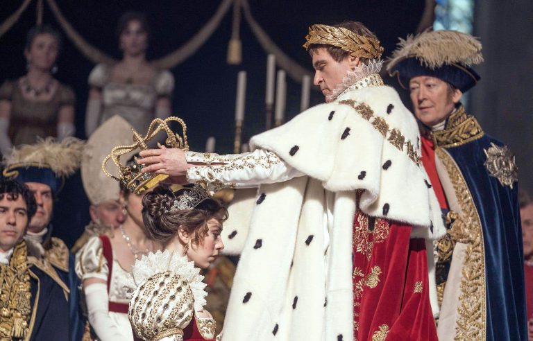 Joaquin Phoenix delivers a scattered performance in Ridley Scott’s “Napoleon”