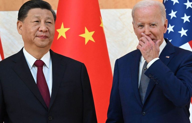 Joe Biden one week before a planned meeting with Xi Jinping