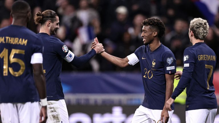 Kingsley Coman and Kylian Mbappé sparkling, Jonathan Clauss on his legs… The notes of the Blues after their historic victory