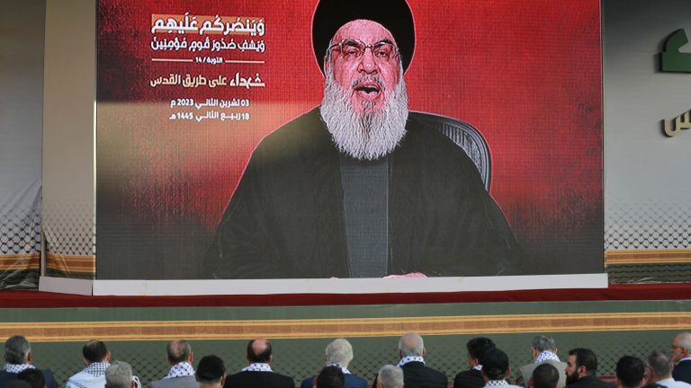 Lebanese Hezbollah leader says prospect of ‘total war is realistic’