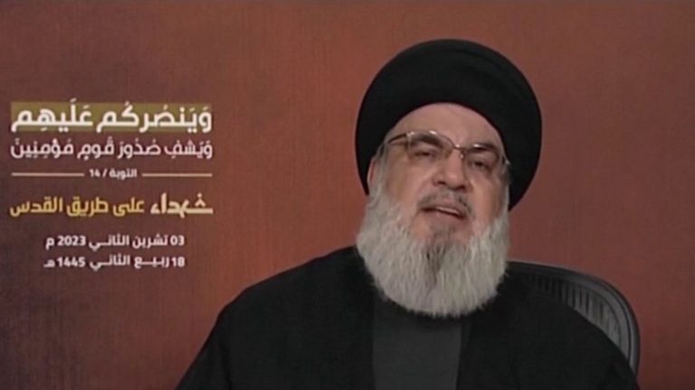 Lebanese Hezbollah leader warns of ‘total war’