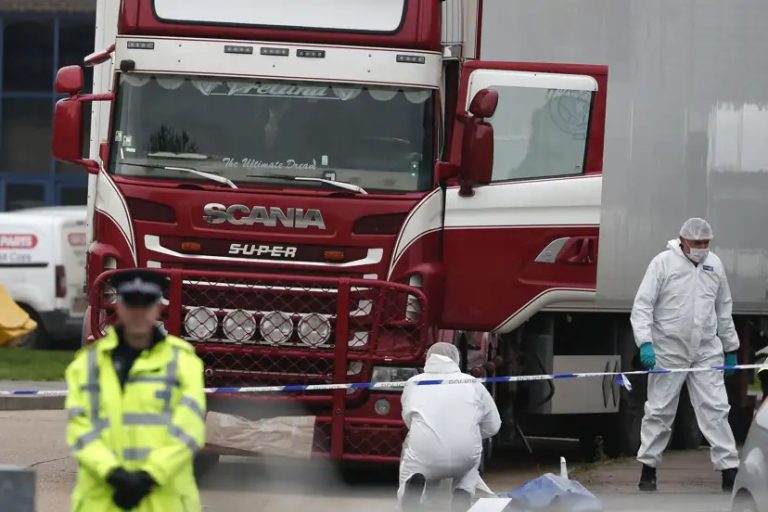 Mass grave truck in England |  Member of smuggling group sentenced to seven years in prison