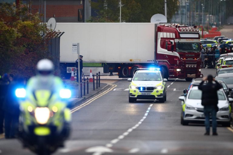 Mass grave truck in England |  Up to 10 years in prison for 18 of the 19 defendants in France