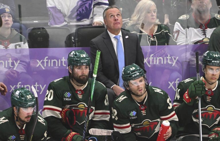 Minnesota Wild fire head coach, assistant