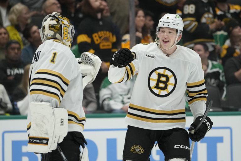 Monday in the NHL |  Two rookies score their first goal in a Bruins victory