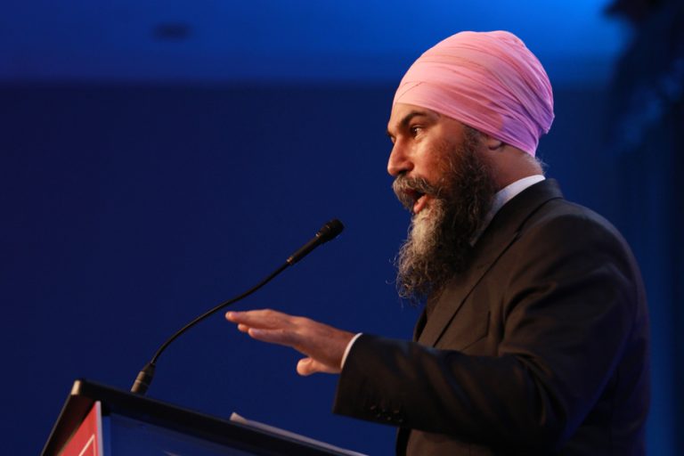 NDP Congress in British Columbia |  Jagmeet Singh attacks liberals and conservatives