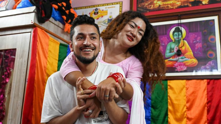 Nepal officially recognizes an LGBT+ marriage, the first in its history