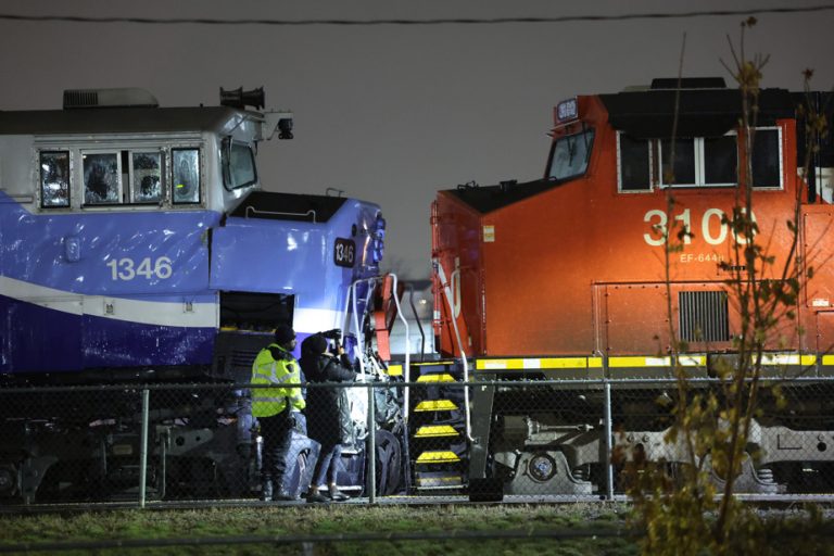 Northeast of Montreal |  Two trains collide, investigation opened