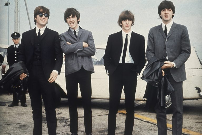 Now and then, by the Beatles, takes the lead in the British charts