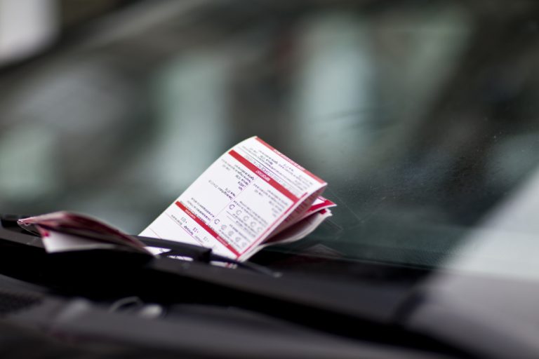 Parking fines |  Protests soon eased