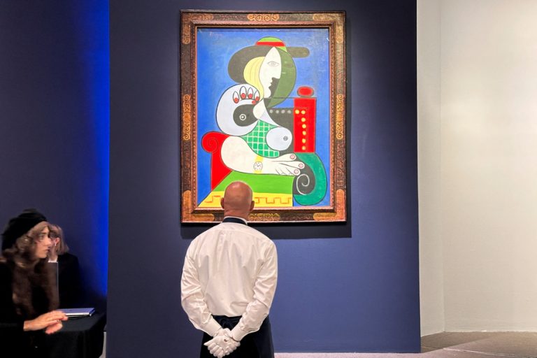 Picasso’s painting Woman with a Watch sold at auction for US$139 million