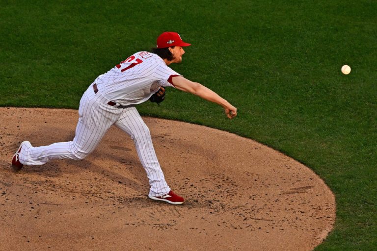 Pitcher Aaron Nola signs for seven years with the Phillies