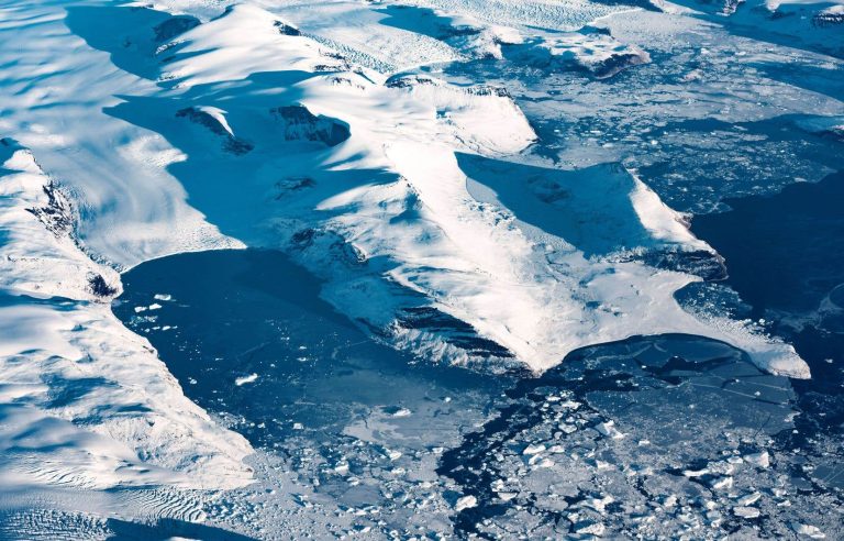 Protective ice shelves in Greenland are rapidly disintegrating