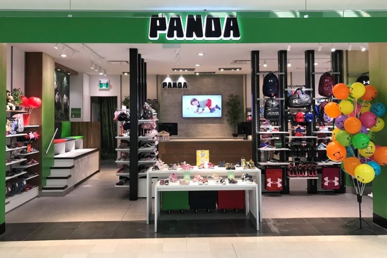 Purchased by Club Nero Bianco |  Panda finds shoe on his foot