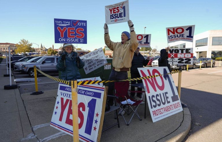 Referendum in Ohio on the merits of including the right to abortion in the Constitution